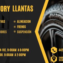 Factory Llantas Alineacion Y Balanceo. (Santiago de Querétaro)